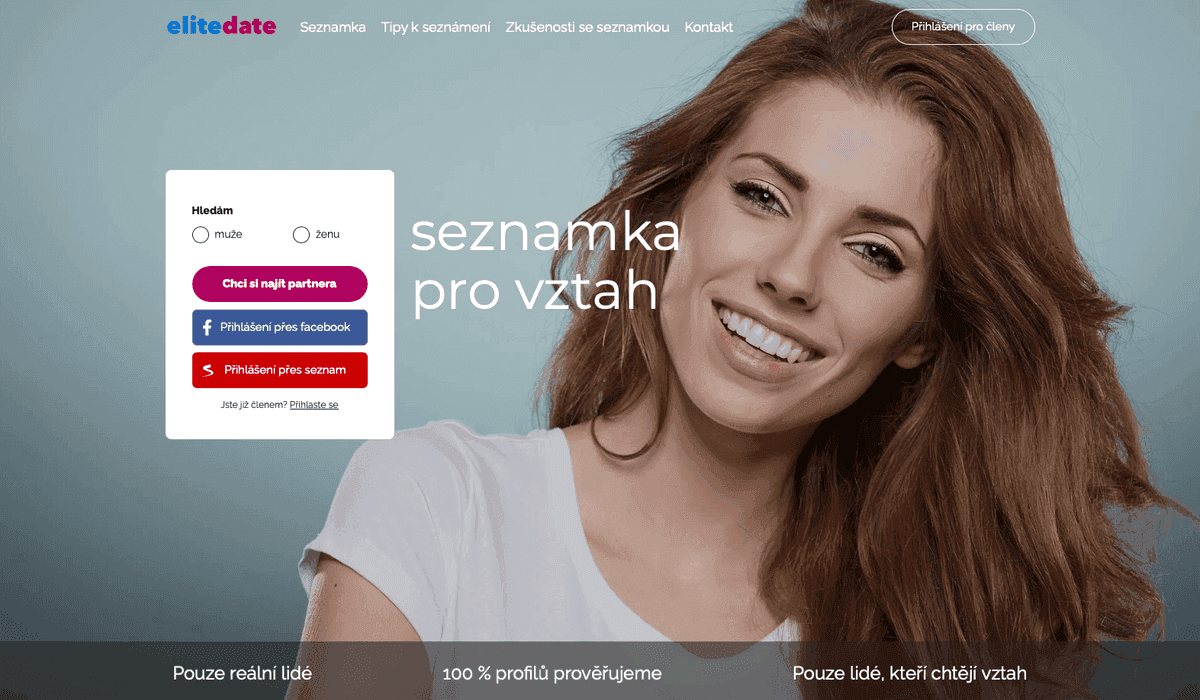 Logo seznamky Elitedate.cz